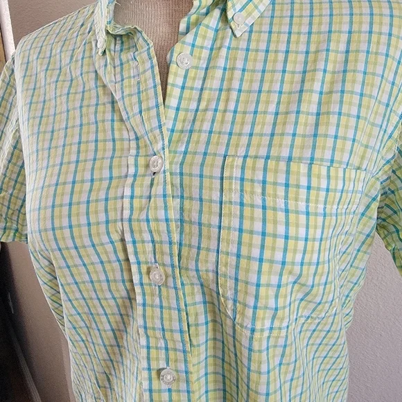 Rockies Women's Short Sleeved Button Up Sz XL - Picture 3 of 6